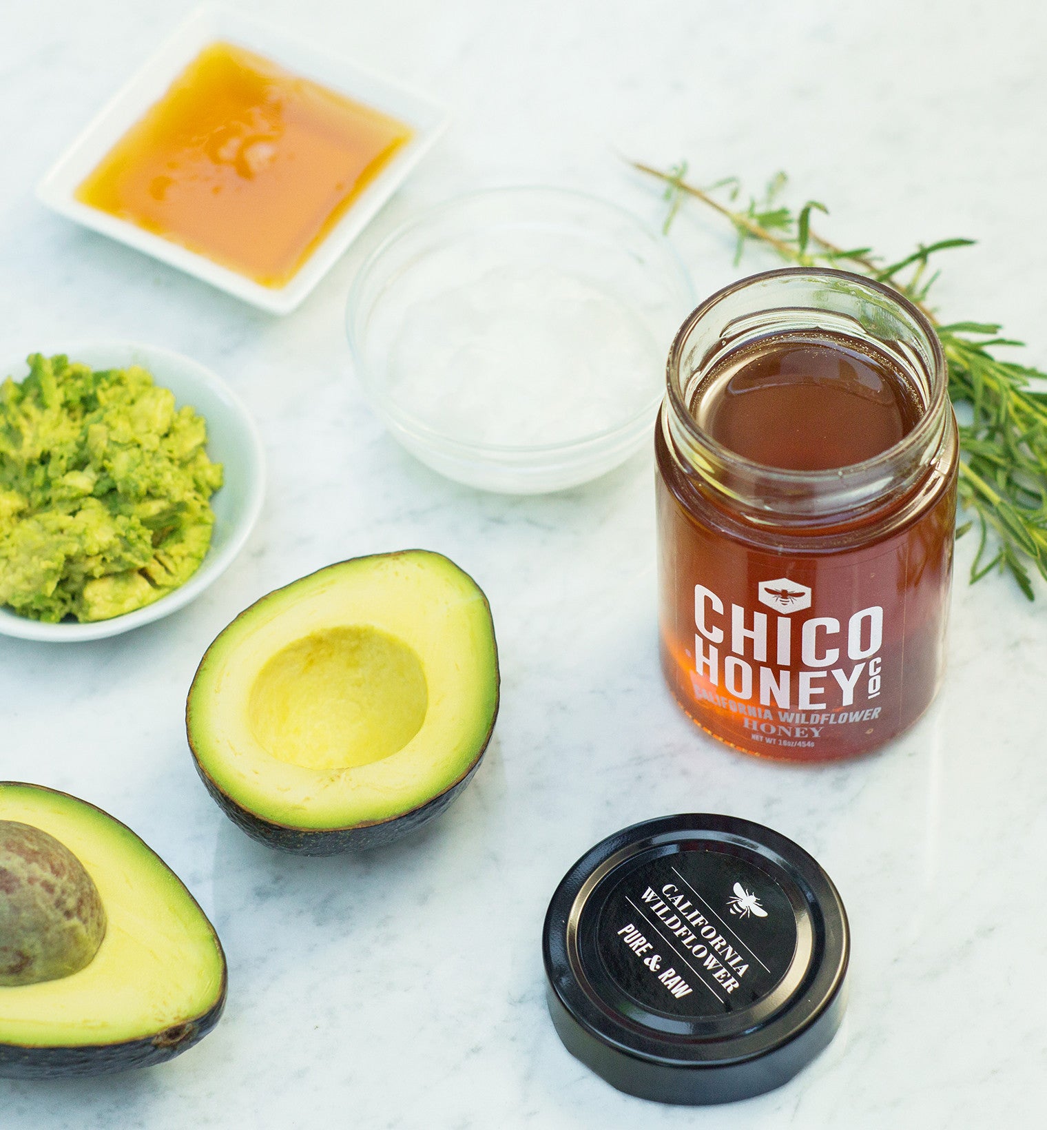 Honey & Avocado Hair Mask