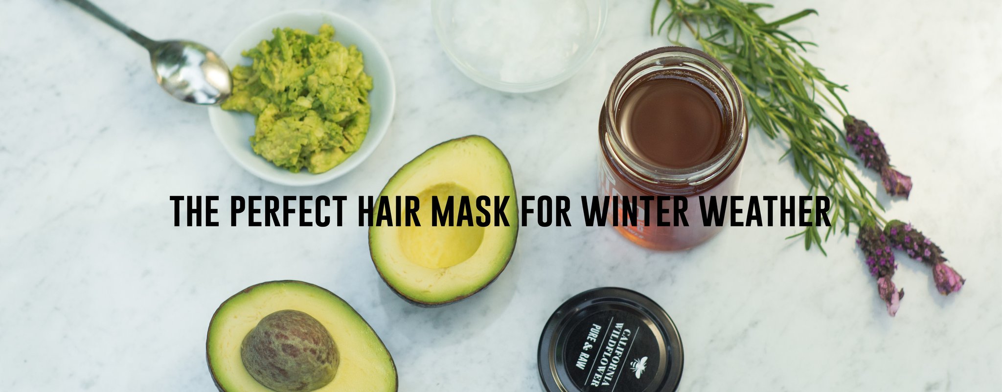 honey avocado hair mask